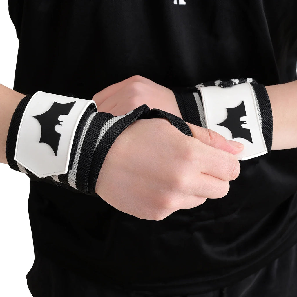 Anime Wrist Wraps Weightlifting Professional Wrist Support Sweat Compression Wrap Wrist Strap Weights Fitness Strength