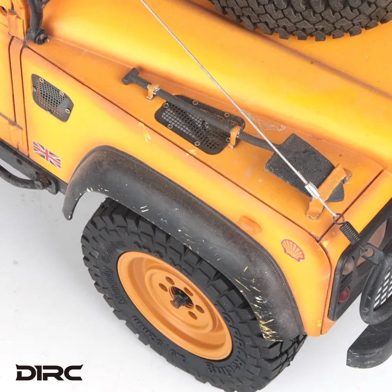 D1RC 1:10 Camel Cup Simulation Climbing Car Shell Simulation Component Model Mood Decoration Shovel Steel Plate