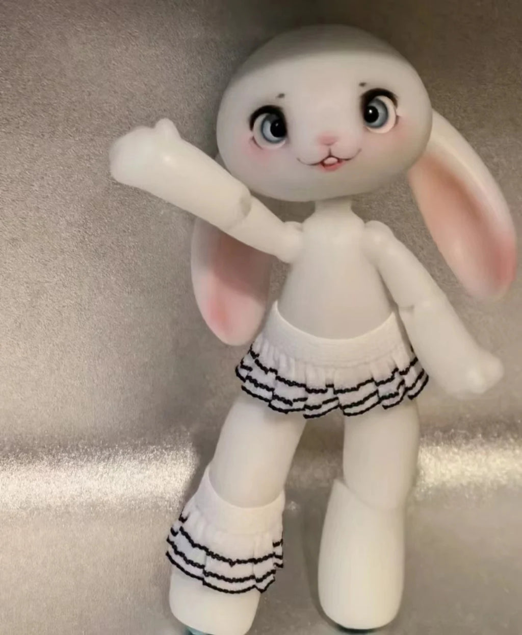 Bjd mini rabbit doll Kawaii rabbit DIY toy free shipping