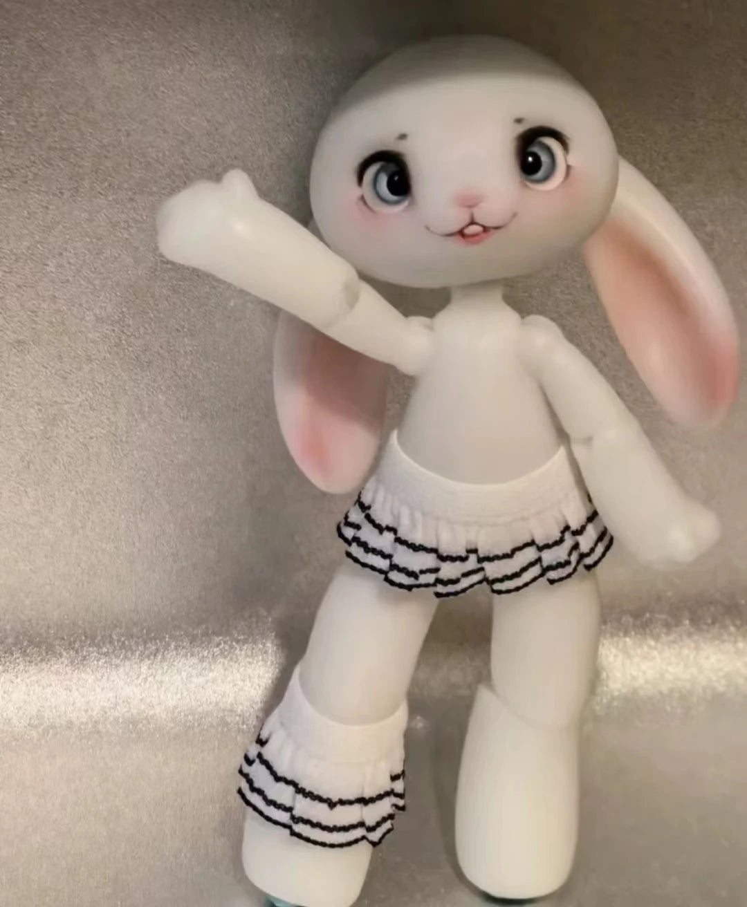 Bjd mini rabbit doll Kawaii rabbit DIY toy free shipping