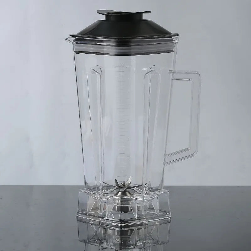 2L Capacity Blender Spare Compatible for Blender Replacement Part Transparent for SILVER CREST Blender Spare Jug
