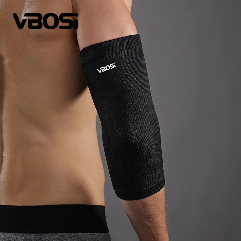 JINGBA Elastic Arm Sleeve for Sports, Breathable Elbow Support Compression Brace Protector, Ideal for Various Sports