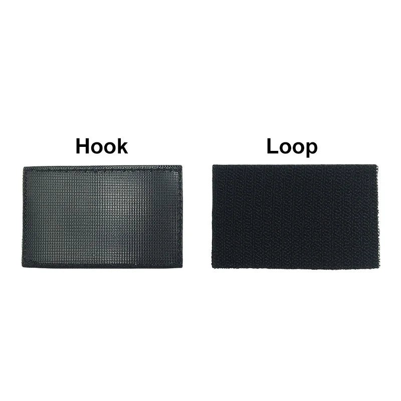 1pc Tactical Patches IR Infrared Reflective Outdoor Badges Hook&Loop Morale Patches on Backpack Vest Clothing