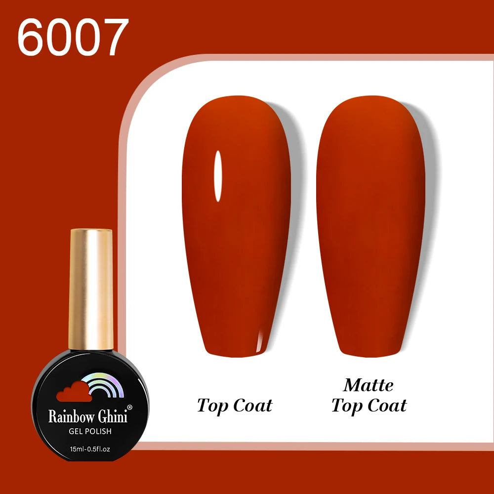 RG 15ML HEMA&TPO FREE Summer Series Fluorescent Gel Polish in Sporty Style Y2K Nail Polish Suitable for Parties Nail Art UV Gel