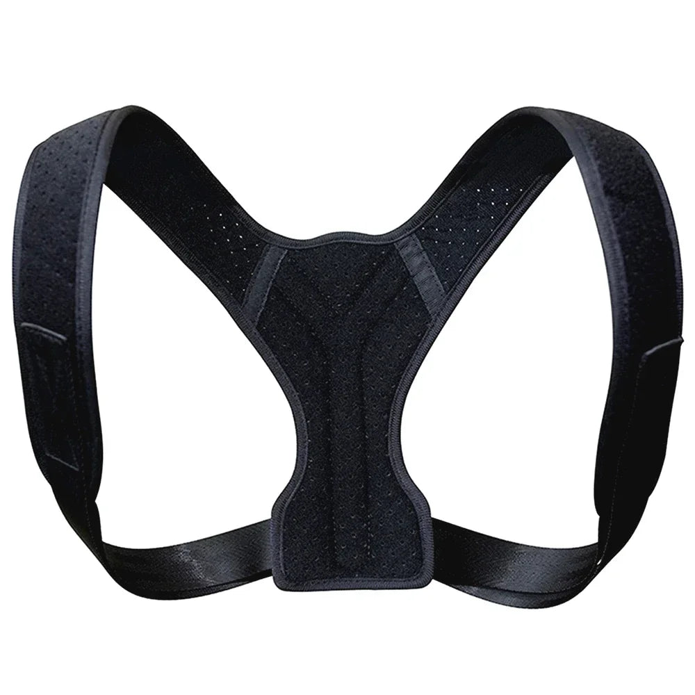 Adjustable Back Shoulder Posture Corrector Belt Clavicle Spine Pain Relief Support Reshape Your Body Home Office Back Neck Brace