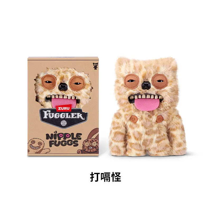 Zuru Fuggler Original Genuine Funny Ugly Monster Plush Toy Nipple Fuggs Trendy Collectible Stuffed Doll For Adult Collection