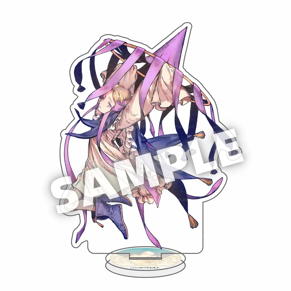 Witch Hat Atelier Anime 15CM cute Keychain Acrylic Stand Model Cosplay Characters Ornament Accessories Collection Goods Gifts