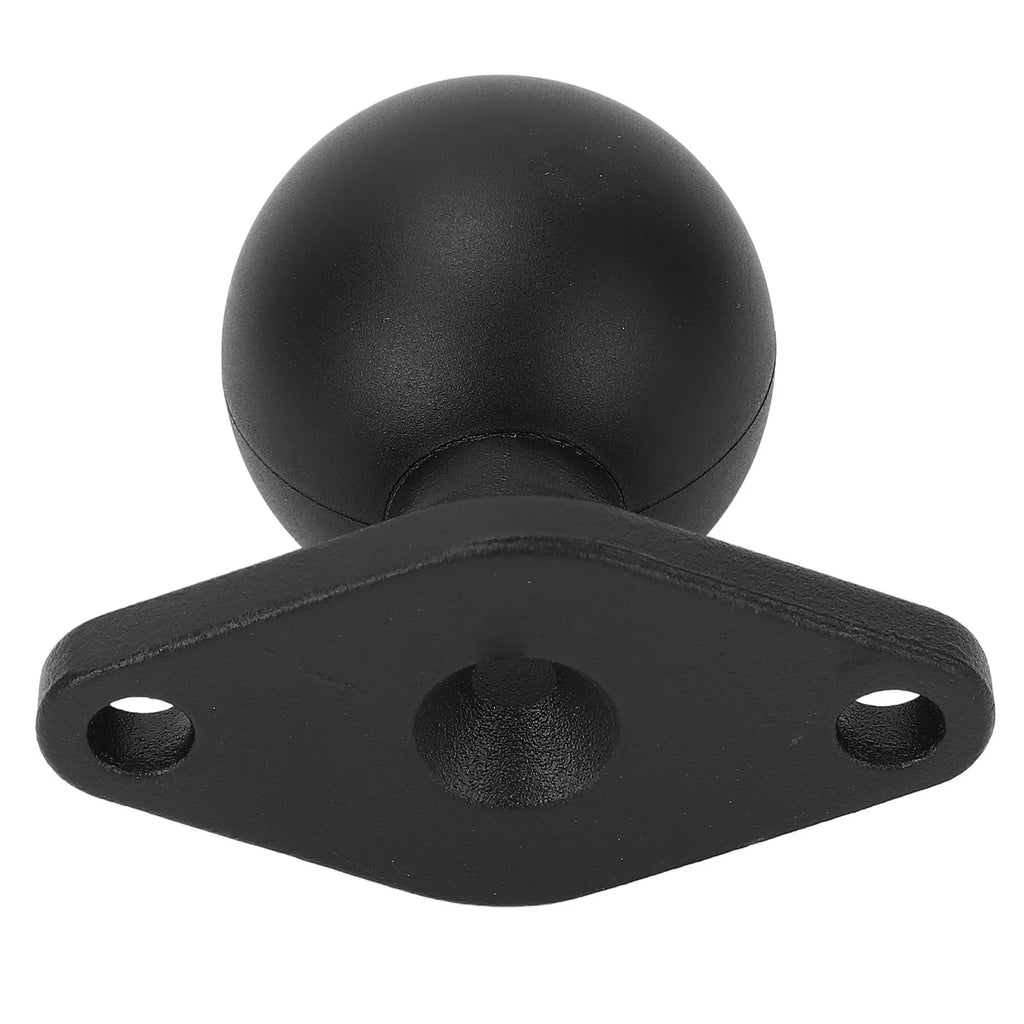 1.5in Ball Mount Base Anodized Aluminum Alloy Round Plate with C Size Double Socket Arm for RAM Mounts C Size Ball Mount Adapter