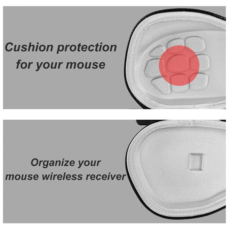 Carrying Bag Gaming Mouse Storage Box Case Pouch Shockproof Waterproof Accessories Travel for Logitech MX Master 3S Mice