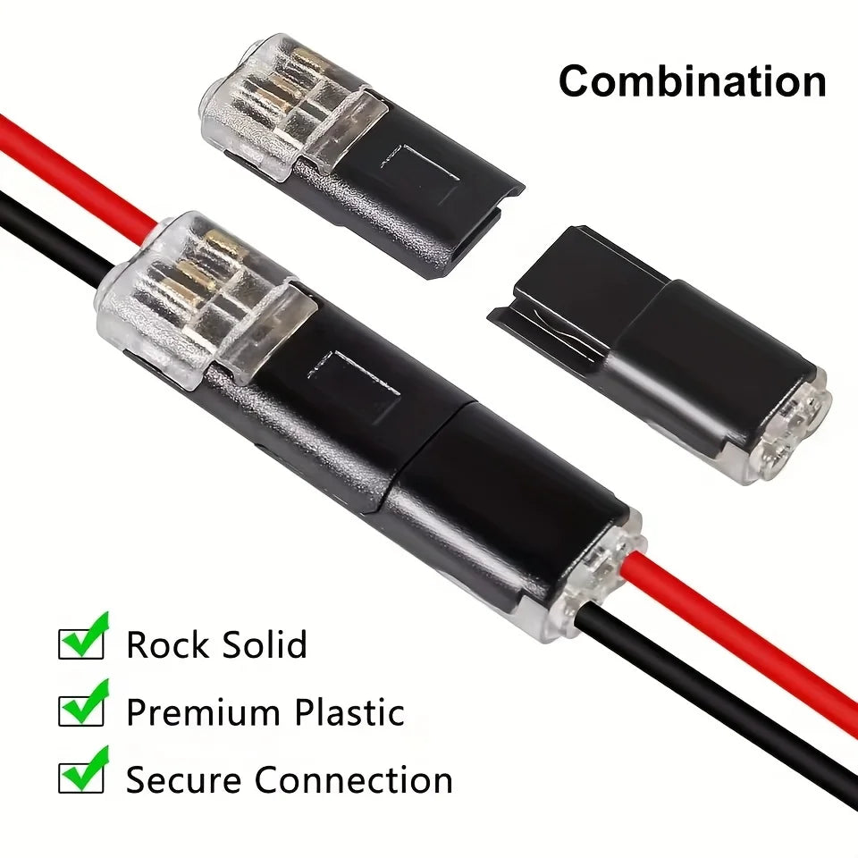 Premium Electric Wire Connector No Strip Line Cable Interconnection Detachable Automotive Terminal Plug Universal Grade Reliable