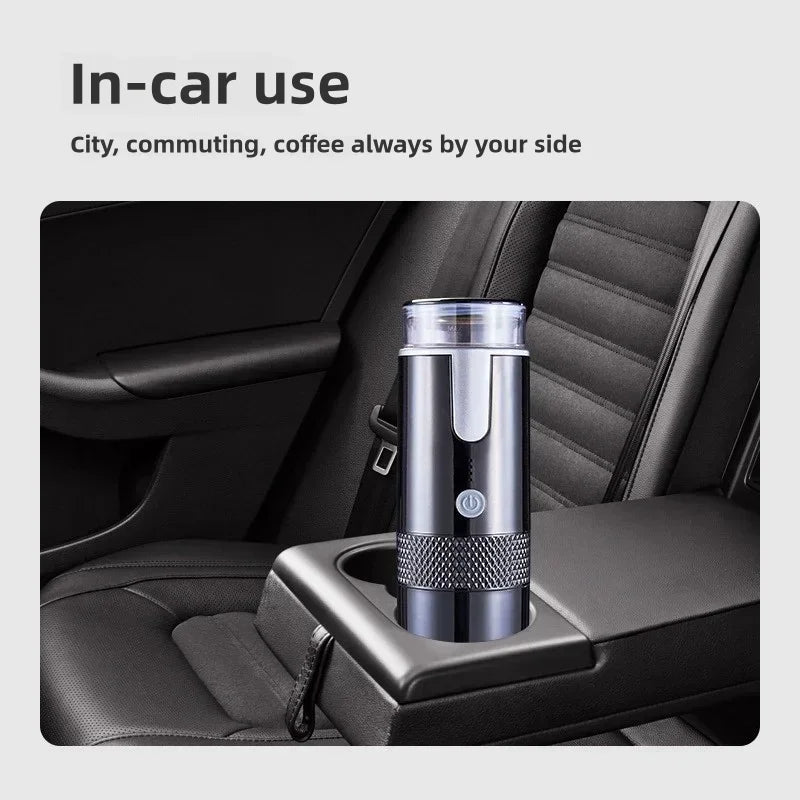New Portable Coffee Maker Electric Capsule Grind-and-Brew Coffee Maker Suitable for Ground Coffee and K-Cup Large Coffee Pods