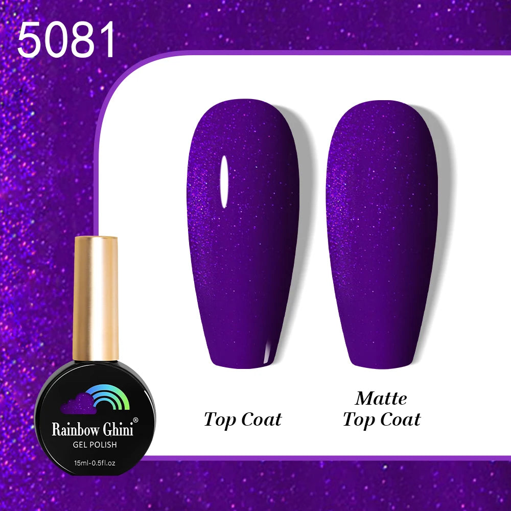 RG 15ML HEMA&TPO FREE Summer Series Fluorescent Gel Polish in Sporty Style Y2K Nail Polish Suitable for Parties Nail Art UV Gel