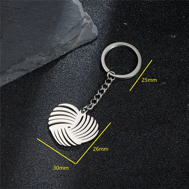 Unique Metal My Shape Chemistry Atom Keychains for Women Men Stainless Steel Car Key Chain Accessories Keyring Gifts Never Fade