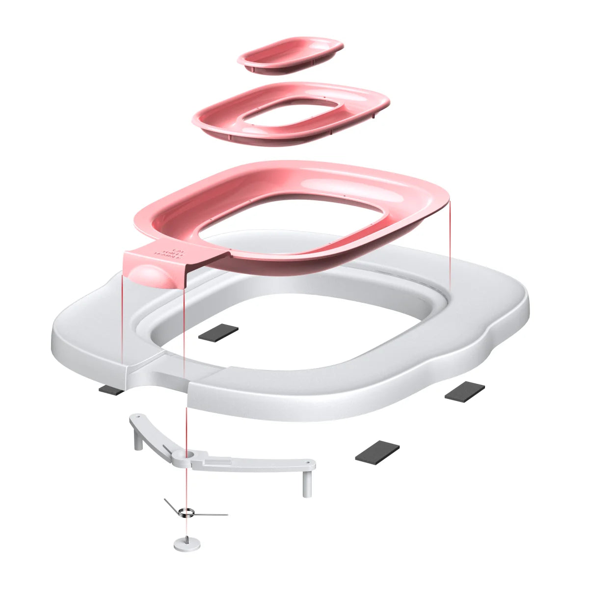 The Fourth Generation New Environmentally Friendly Cat Toilet Trainer, a Cat Environmentally Friendly Toilet