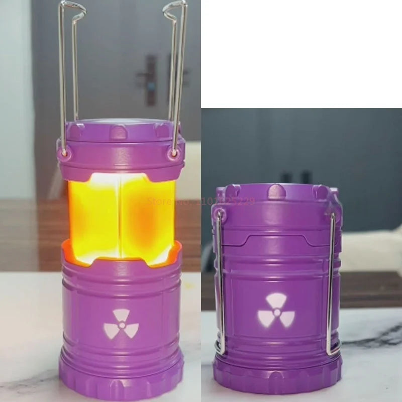 11 Kinds New Miniature Handheld Nuclear Reactor Lamp  Lantern Toys Doomsday Nuclear Reaction Push Simulation Illuminator Gift