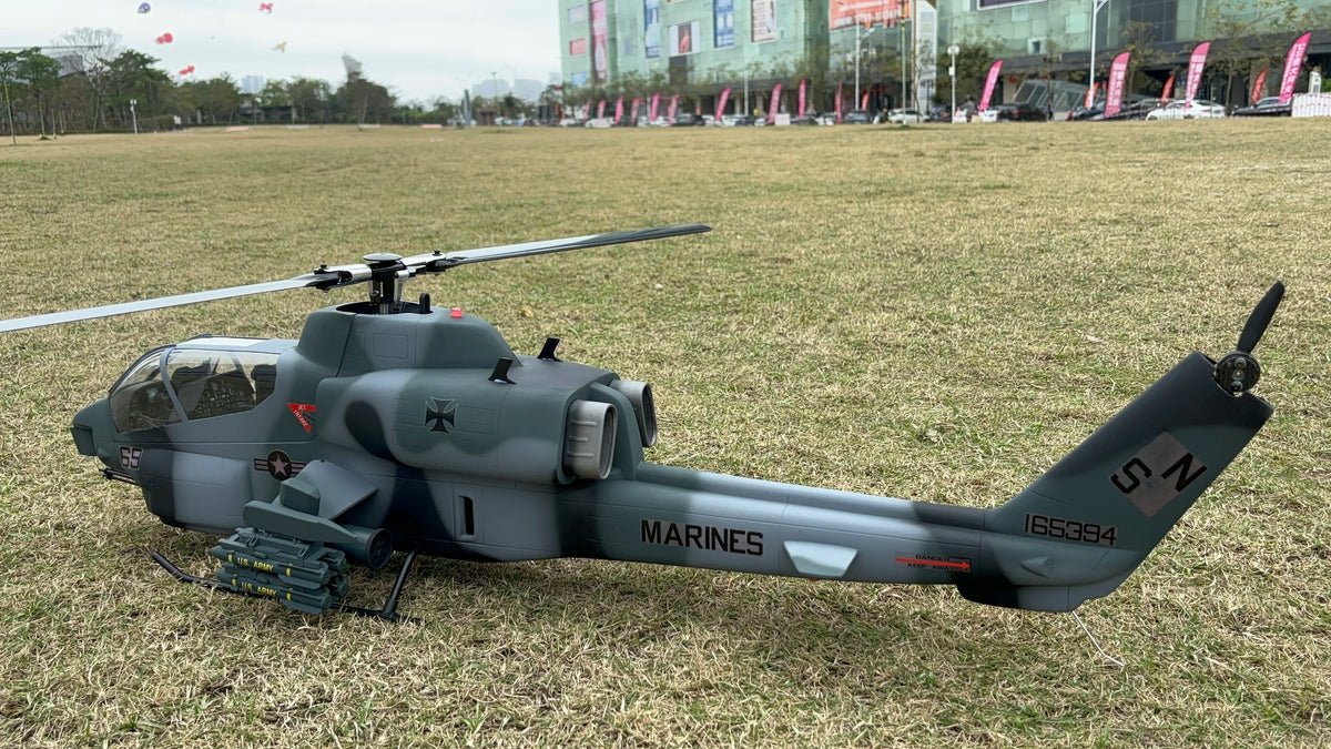 FL500 V2 FLISHRC 500 AH-1 Cobra 500 Size Scale Helicopter GPS with L7 Flight Control RTF