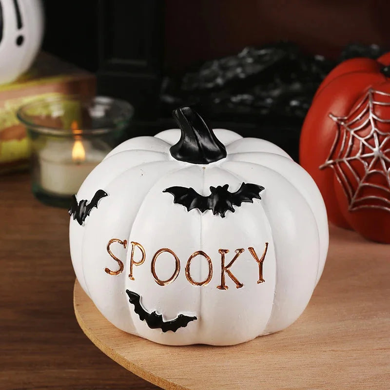 Halloween Decor home outdoor Ornaments Resin Thanksgiving Pumpkin Set Fall Pumpkin Fall Thanksgiving Harvest Home Decorations