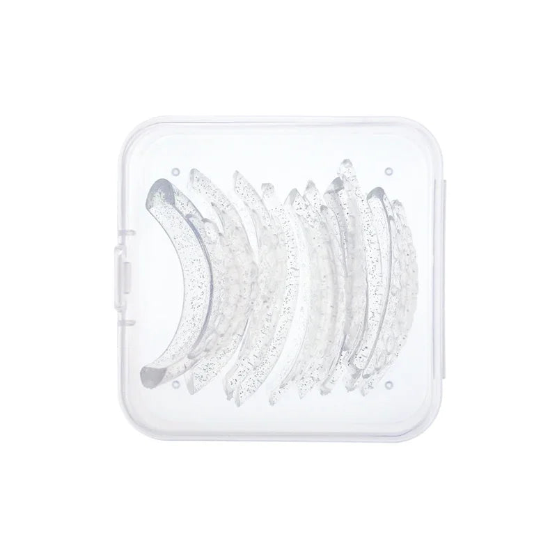 5Pairs Eyelash Perm Pads Silicone Lash Lifting Rods Shell-shape 3D Eyelash Extension Curler Lash Perm Shield Makeup Accessorie