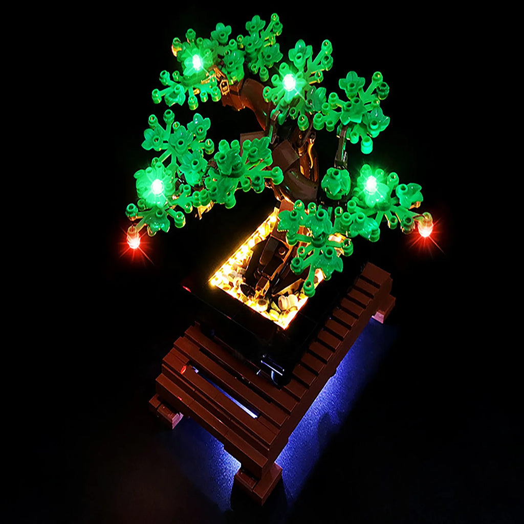 LYBMTWF LED Lighting Kit for 10281, Compatible with Creator Expert Bonsai Tree Model (Not Include Building Blocks Set)