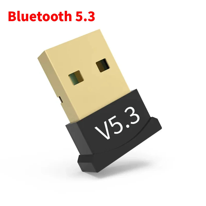 USB Bluetooth 5.4 5.3 Adapter WIreless Transmitter Receiver Audio Bluetooth For Bluetooth Adapter For Win8.1/10/11 Driver Free