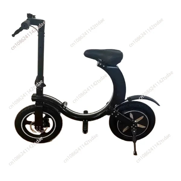 Folding Electric Bicycle Lightweight Portable Lithium Battery Power Assist Bike Men Women Daily Commuting Cross Border E-bike