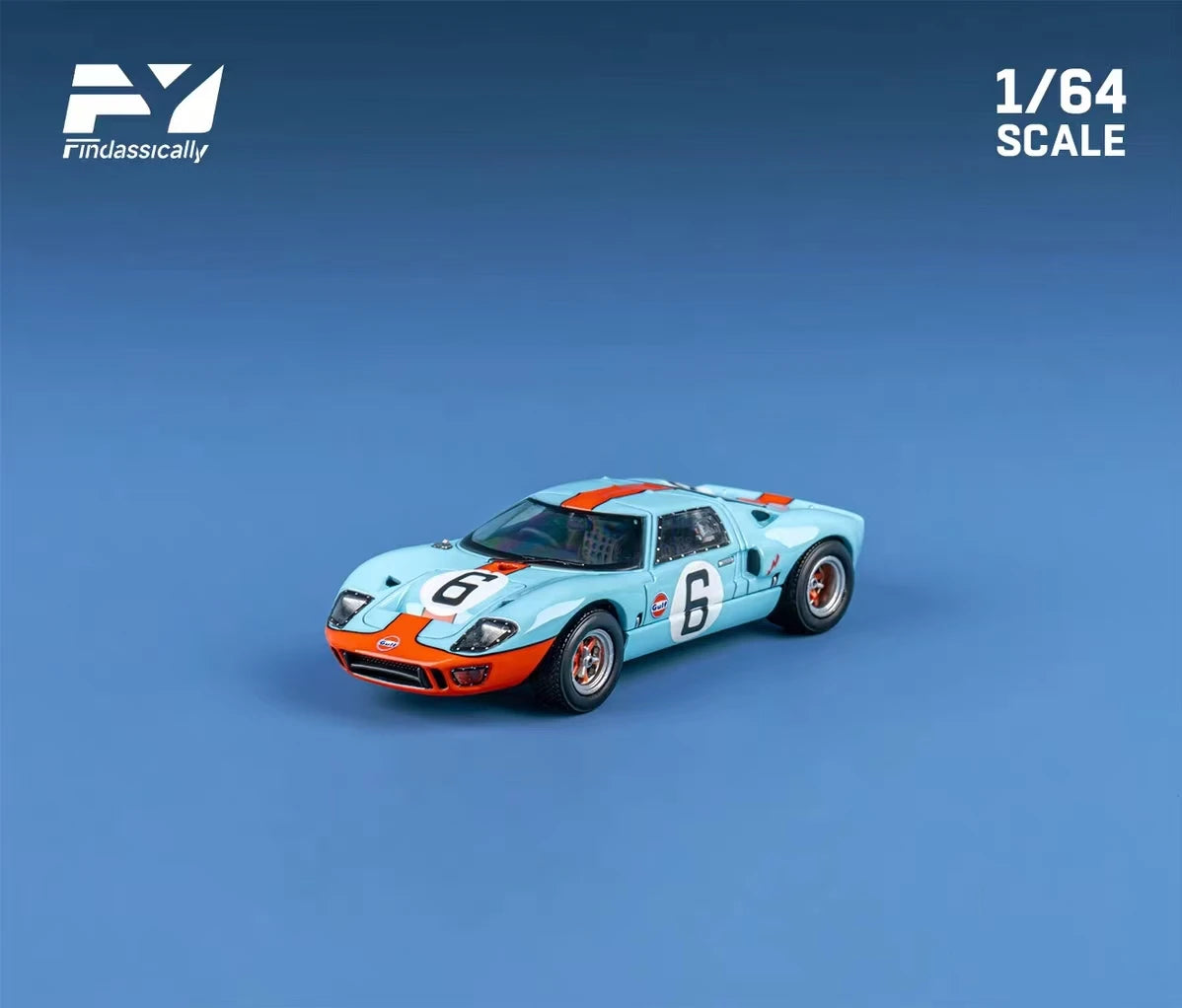 Findclassically FY 1:64 GT40 MK II Alloy Model Collectible Toy Decoration Gift