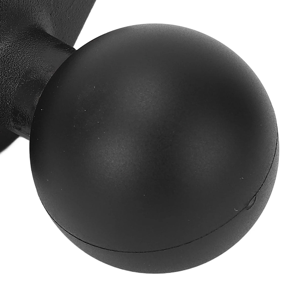 1.5in Ball Mount Base Anodized Aluminum Alloy Round Plate with C Size Double Socket Arm for RAM Mounts C Size Ball Mount Adapter