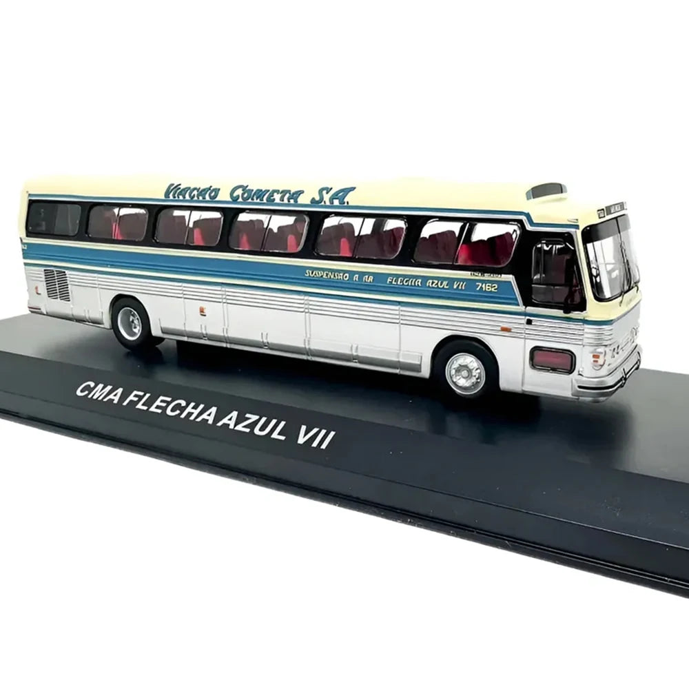 Brazil Bus Rare Diecast Scale 1:72 CMA Flecha Azul II Car model