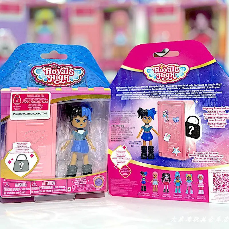 In Stock Royale High Surprise Locker Doll Series 13-inch Replaceable Mystery Bag  Toy