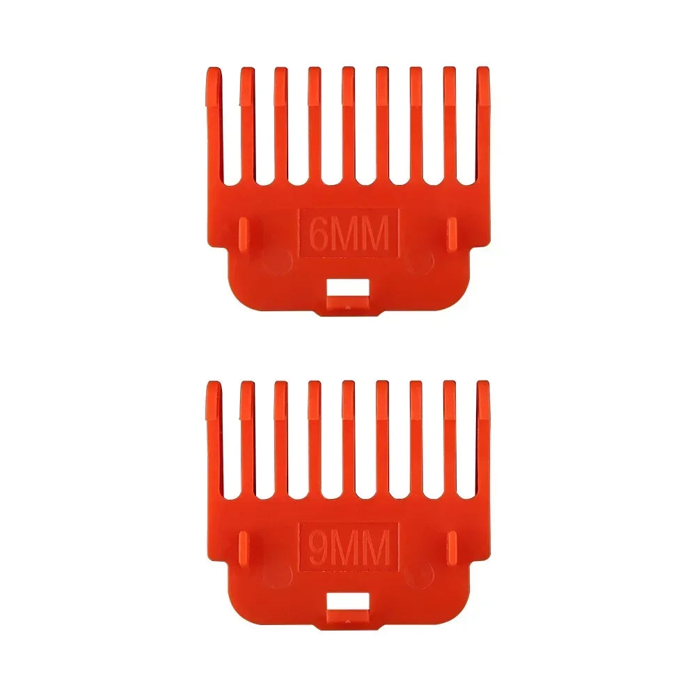 1Set T9 Hair Clipper Guards Guide Combs Trimmer Cutting Guides Styling Tools Attachment Compatible 1.5mm 2mm 3mm 4mm 6mm 9mm