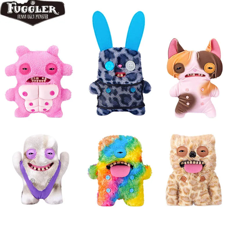 Zuru Fuggler Original Genuine Funny Ugly Monster Plush Toy Nipple Fuggs Trendy Collectible Stuffed Doll For Adult Collection