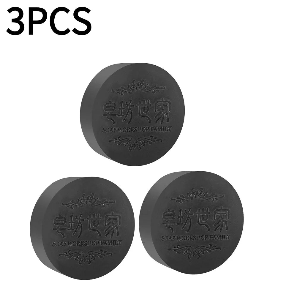10PCS*100g Natural Polygonum Multiflorum Hair Soap Polygonum Multiflorum Shampoo And Conditioner Bar Nourishing Shampoo Soap Bar