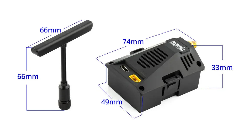 RadioMaster Ranger Micro 2.4GHz ELRS RF Module Support Bluetooth With ExpressLRS ISM FW for Boxer TX16S TX12 MKII