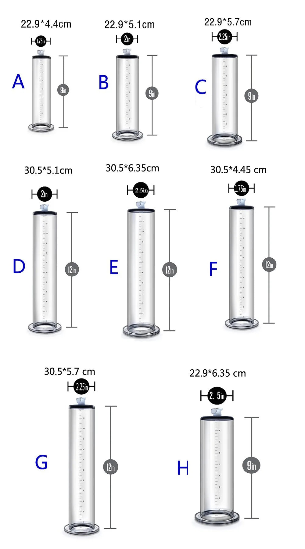 Men Adjustable Vacuum Training Kit with Transparent Acrylic Cylinder, Metal Pressure Dial, and Hand Pump for Home Use