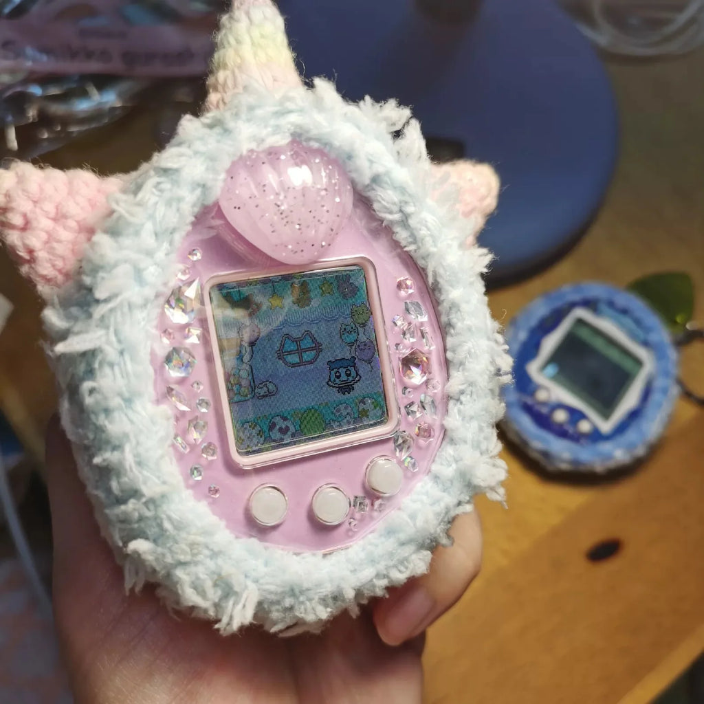 Tamagotchi Uni Electronic Pet Color Panel 4u/4u Paper Soft Film Love Drill Wings Paste The Machine Faceplate Gift