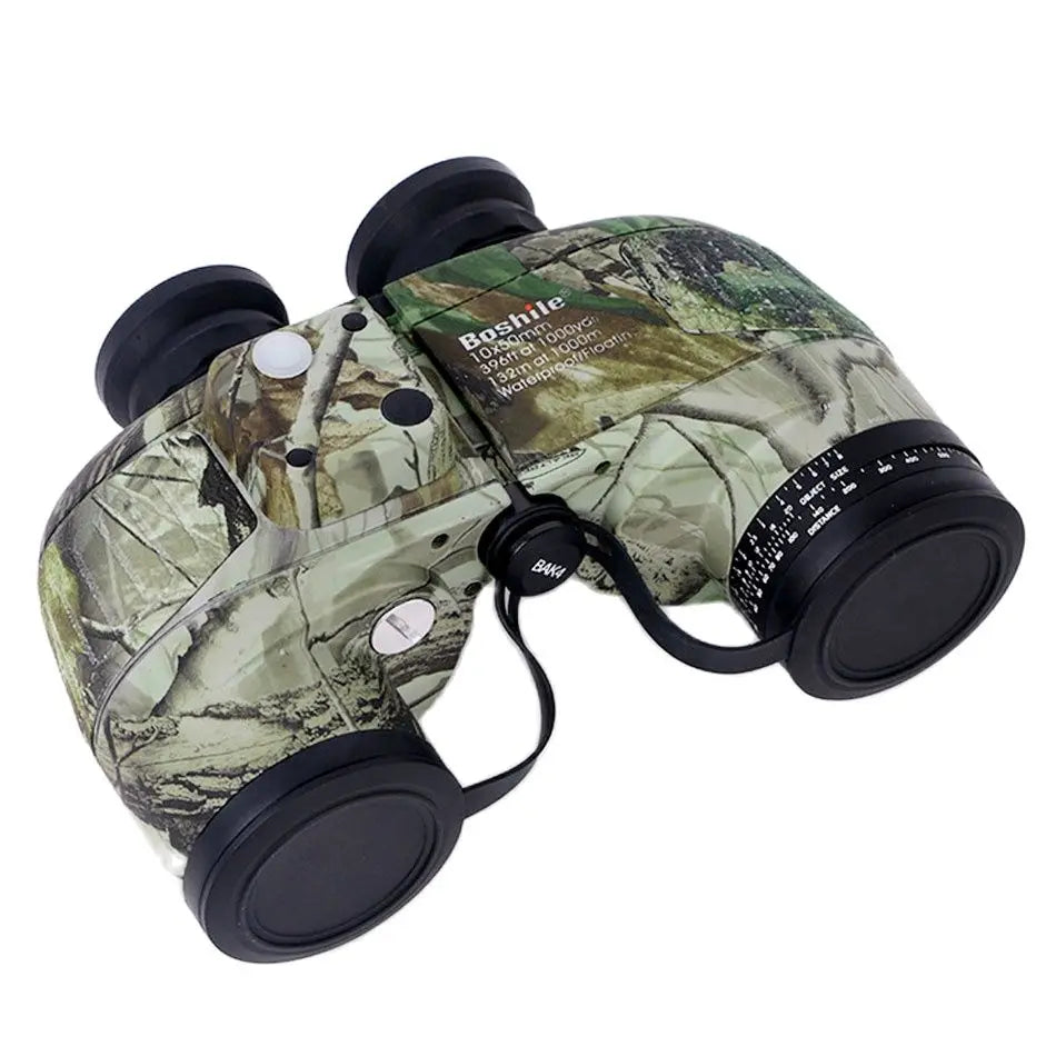 Boshile 10x50 Binoculars High Powerful Telescope Compass Outdoor Bird Watching Camping Tools And Safety Equipment Professional