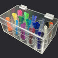 Dental Orthodontics Ligature Ties Holder Organizer Multifunctional Box for Rubber Bands