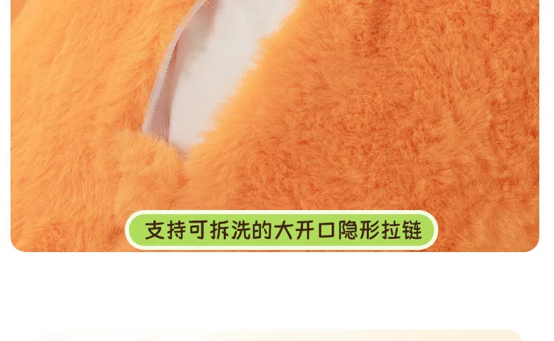 Okya Carrot King Sleep Pillow Graphene Heated Percussion Hug Pillow Three Adjustable Temp Settings  Kids Sleep Aid Bed Use