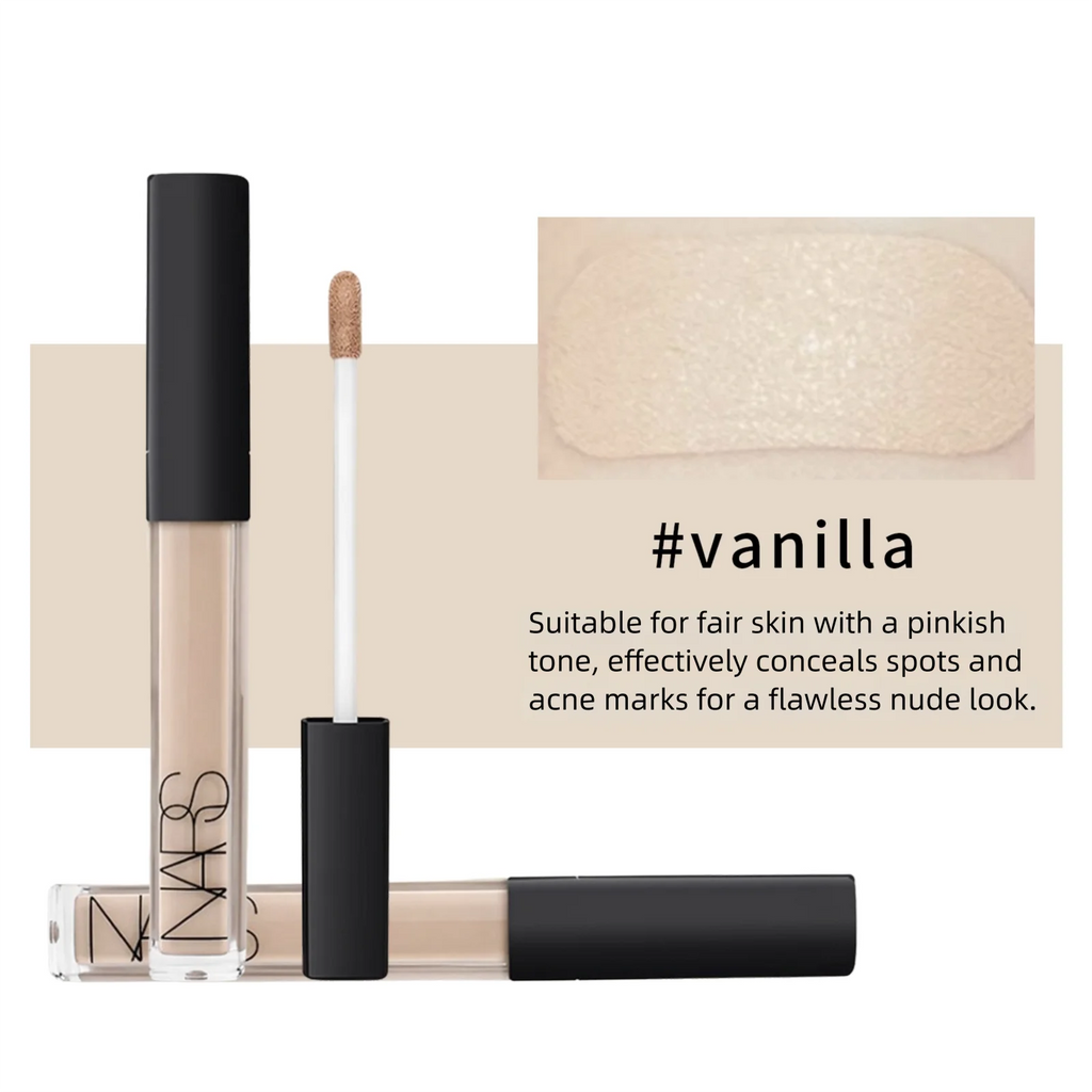 NARS Radiant Creamy Concealer Vanilla 1232 | face makeup | Brightening Under-eye Coverage | Non-creasing Formula | 6ml