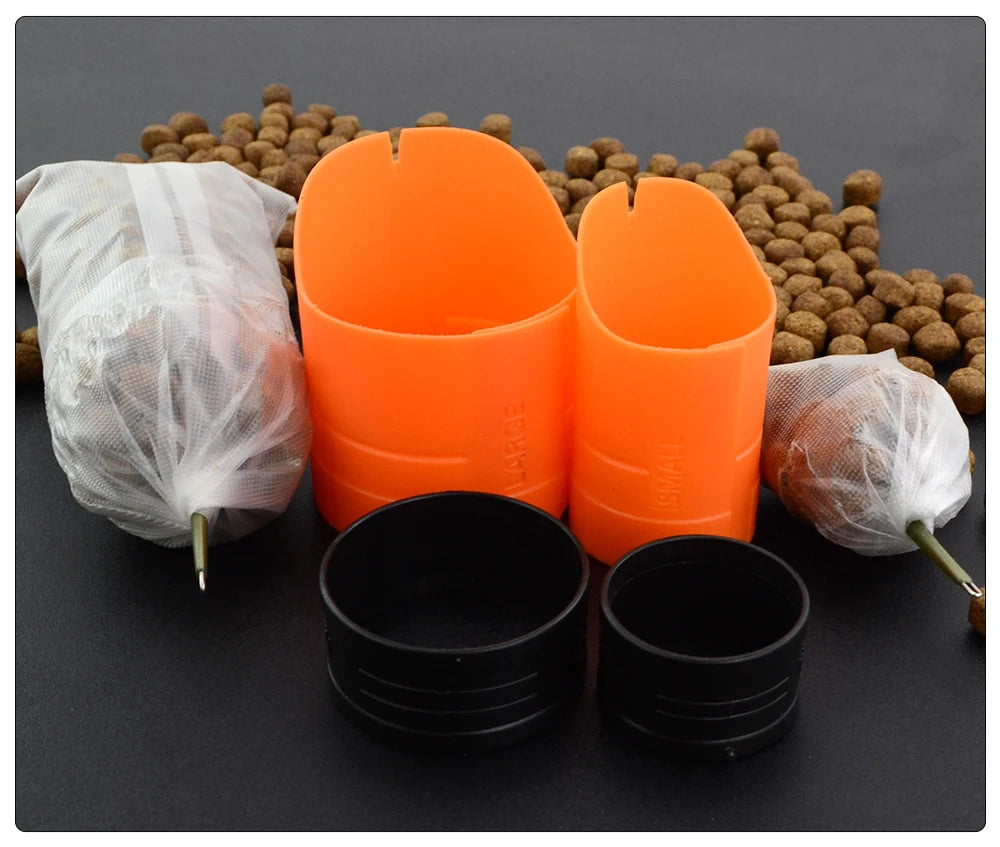 Hirisi Carp Fishing Accessories PVA Bag Loading System Baiting Tool for Solid Bags Fast Melting Mesh P211