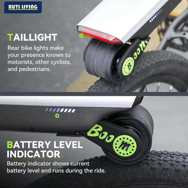 Wheel Bicycle Electric Booster 18V10AH Battery 200w Portable Bicycle Booster Durable Accessories Bicycle Mountain Bike Suite