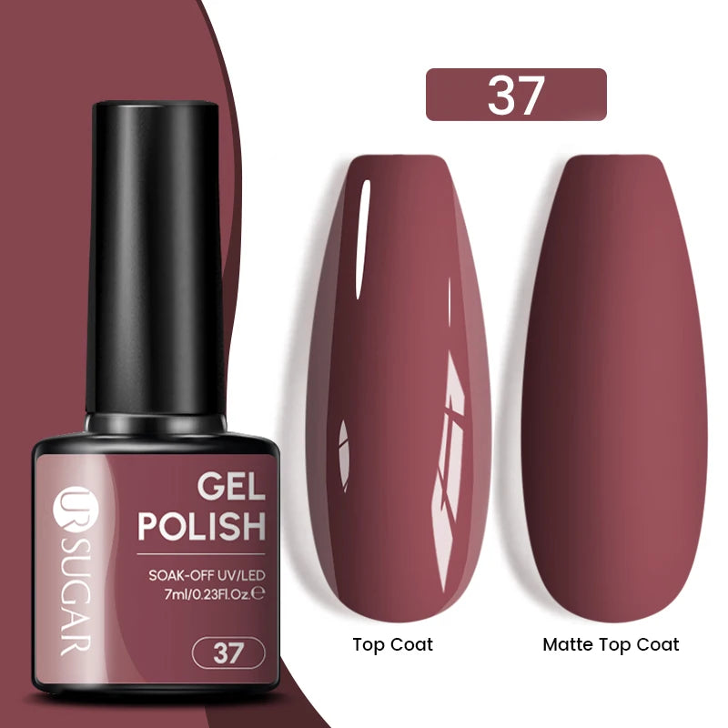 UR SUGAR 7.5ml Reflective Magnetic Gel Nail Polish Glitter Silver Pink Magnet Gel Soak Off UV LED Nail Manicure Varnish UV Gel