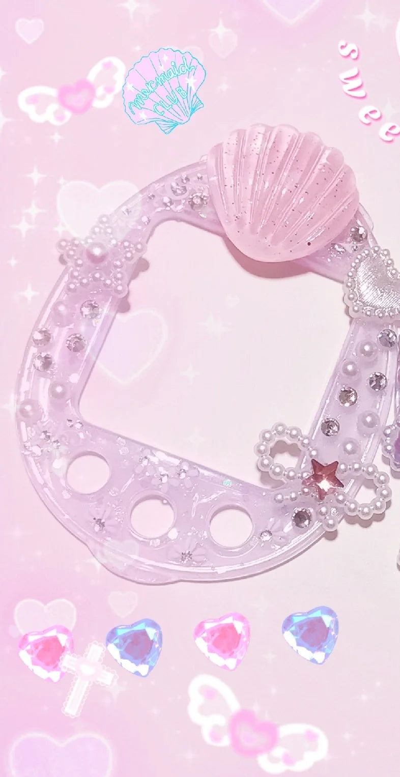 Tamagotchi Uni Electronic Pet Color Panel 4u/4u Paper Soft Film Love Drill Wings Paste The Machine Faceplate Gift