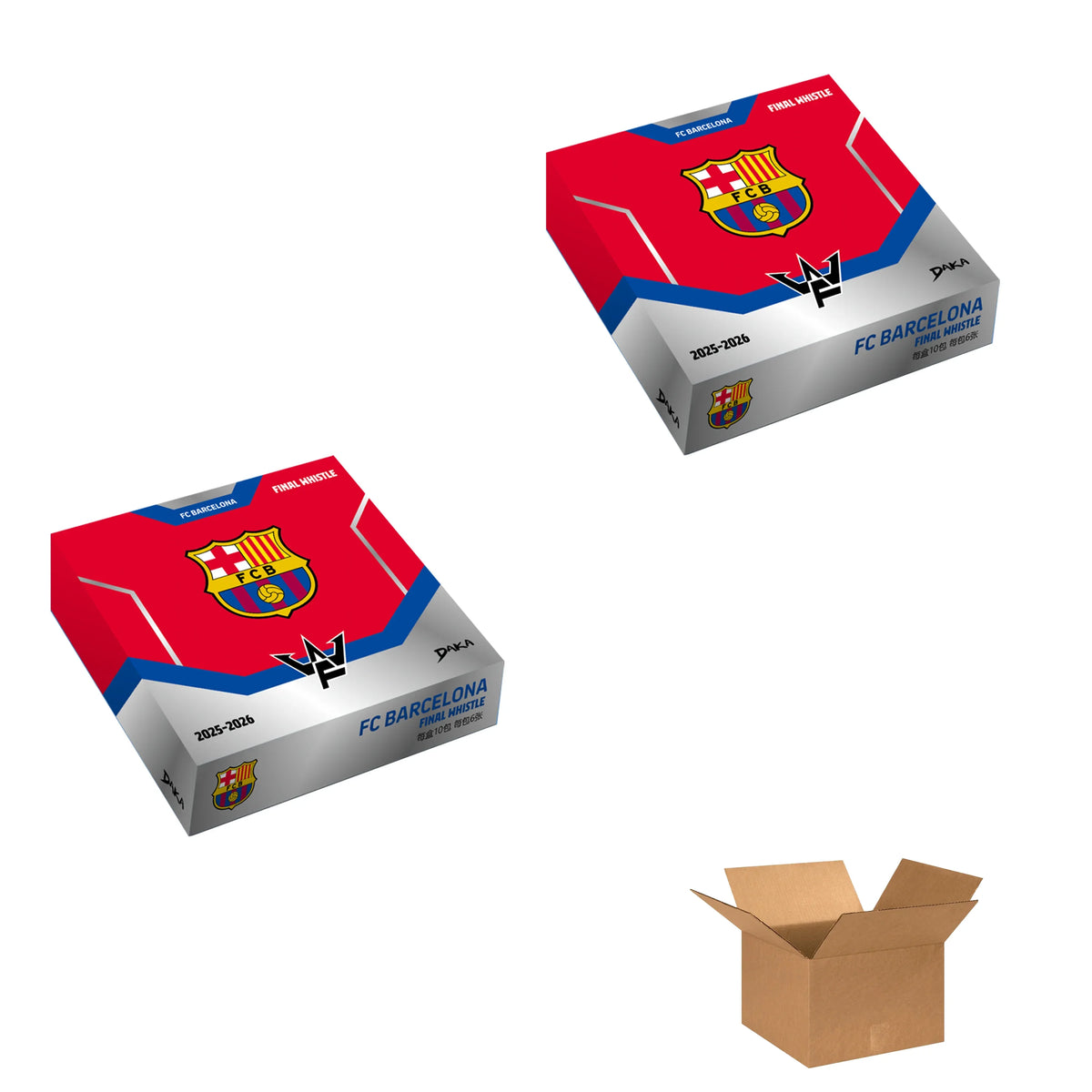 In Stock DAKA 25-26 Barcelona Final Whistle Star Carmeli Dalomar Signature Collectible Card Barcelona Star Card Blind Box Gifts
