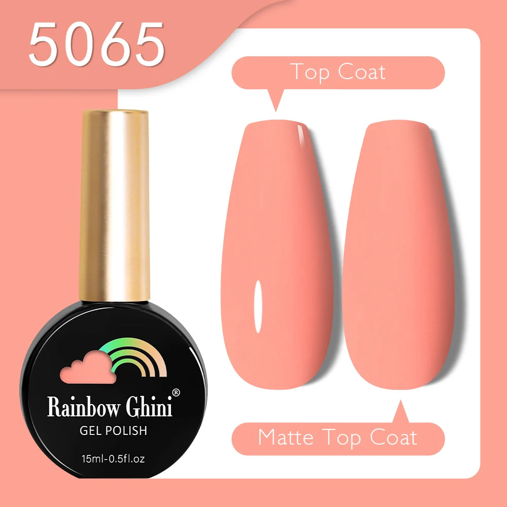 RG 15ML HEMA&TPO FREE Summer Series Fluorescent Gel Polish in Sporty Style Y2K Nail Polish Suitable for Parties Nail Art UV Gel