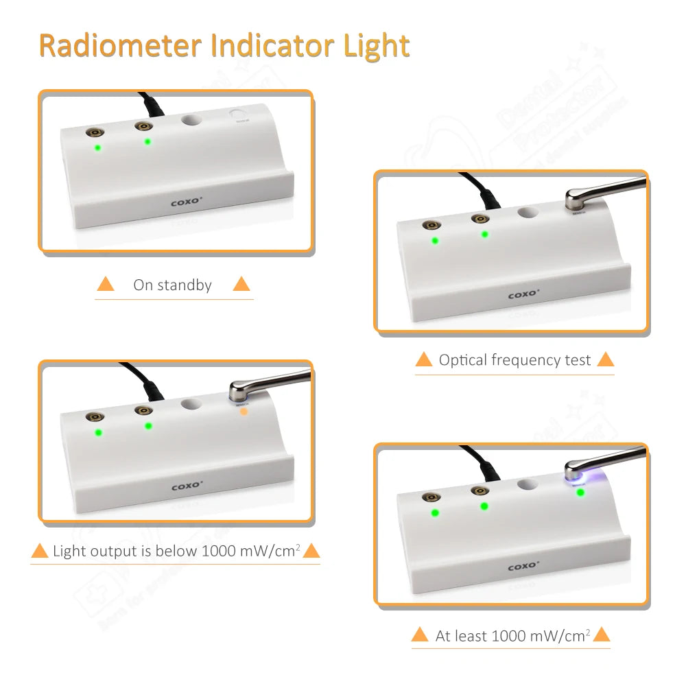 COXO Db686 Nano Led Wireless Curing Lamps Photopolymerization Curing Light Lamp Dental Equipment Dental Curing Light