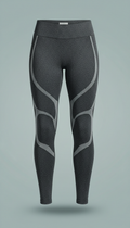Leggings running sin costuras grafito urbano