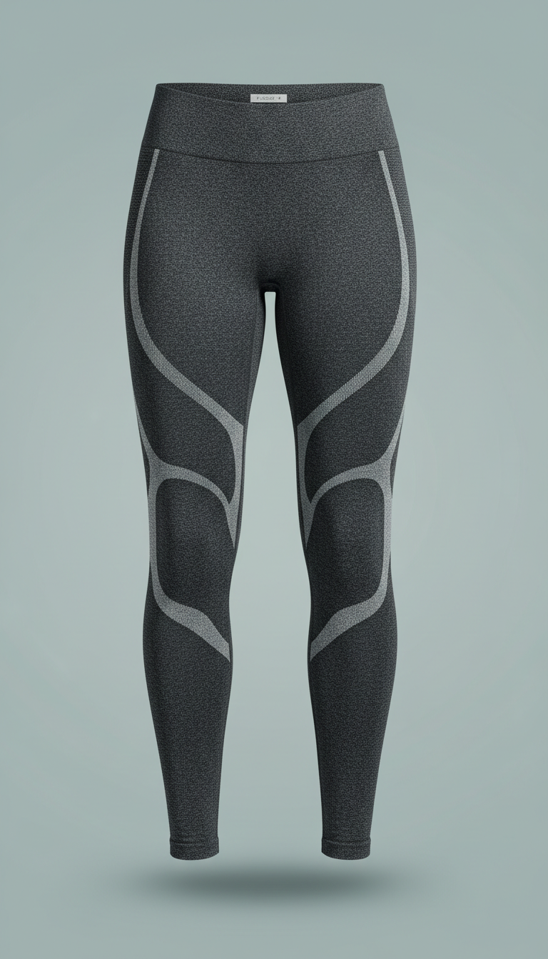 Urban graphite seamless running leggings
