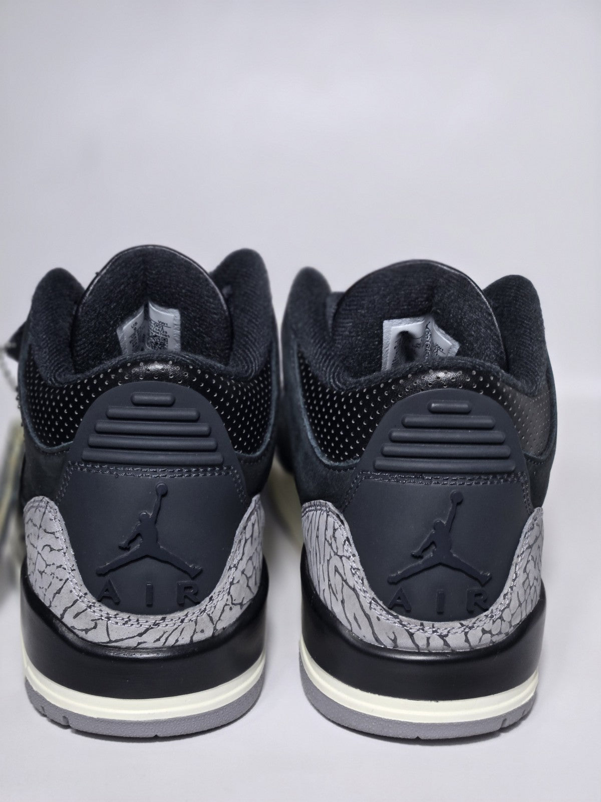 CK9246-001 Nike Air Jordan 3 Retro Off Noir (Women's) (2023) - Size 9W / 7.5Y